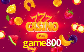 Bonus Features game800